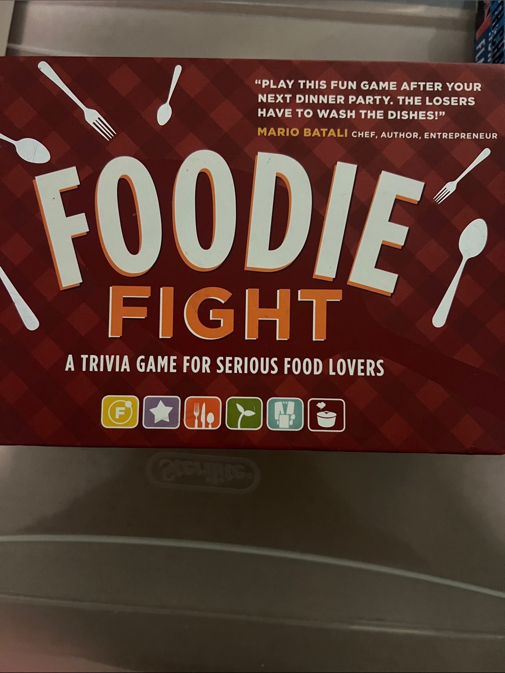Foodie Fight Trivia Game - Red Box